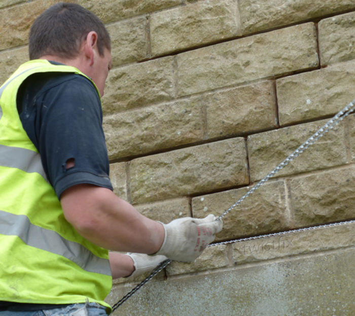 Repairing Cracked Brickwork | Stitching Bars